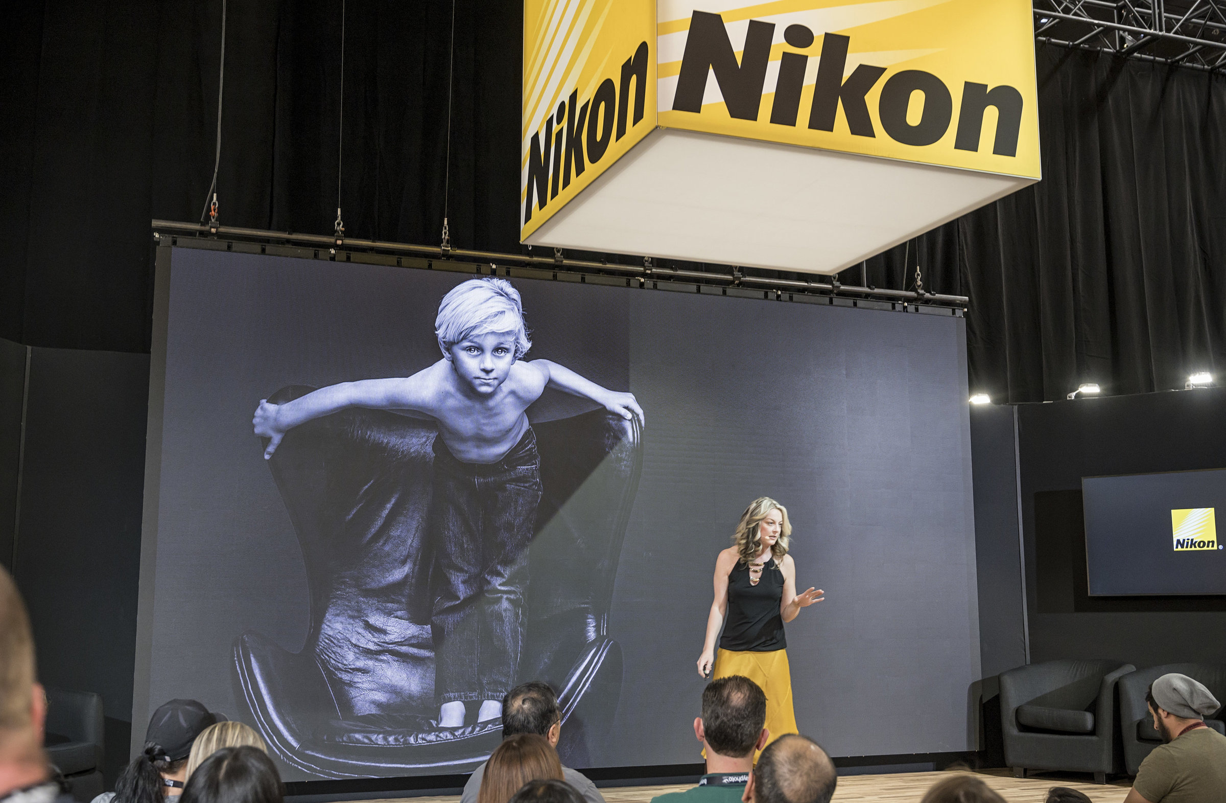 Julia Kelleher. Nikon Ambassador. Speaking at WPPI