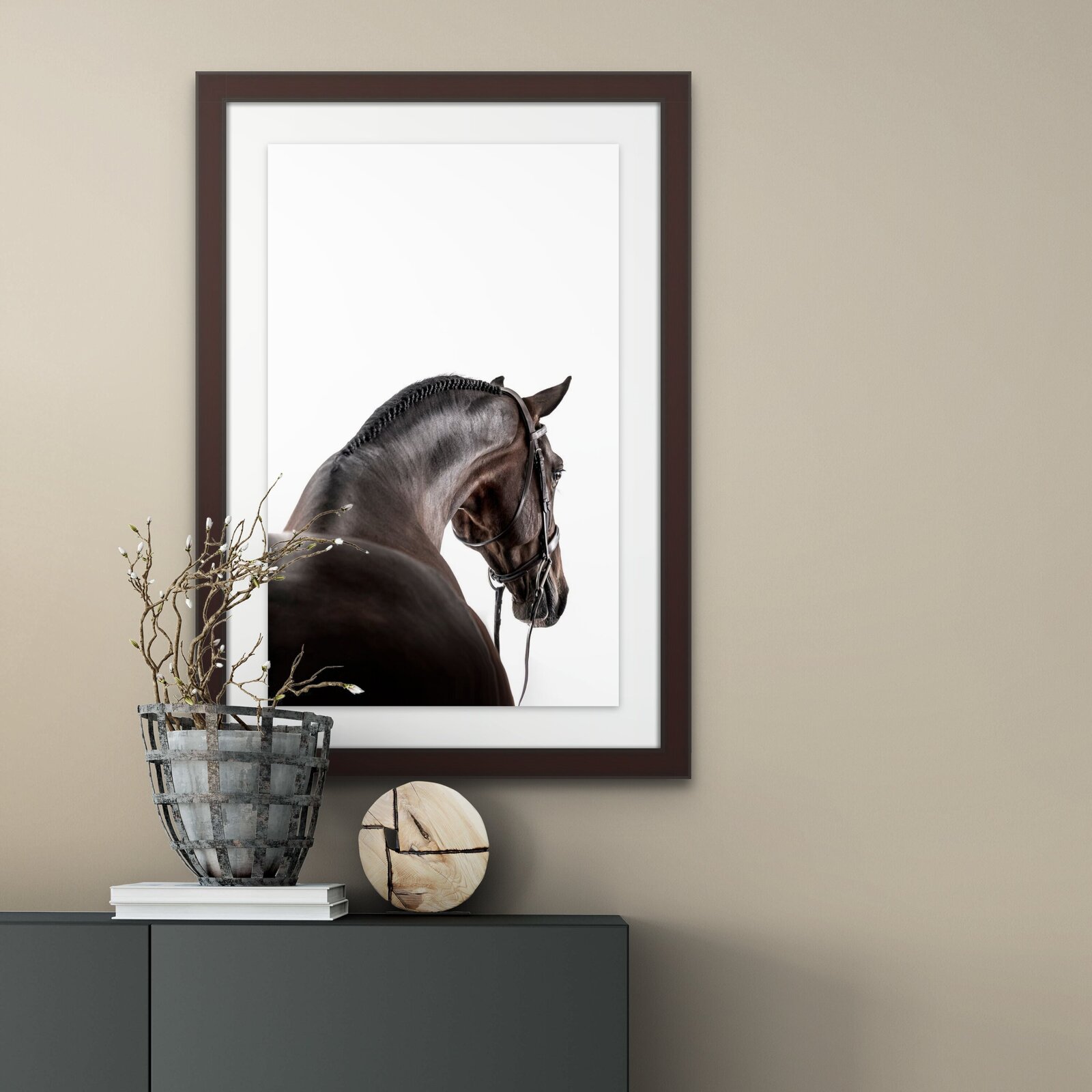 Equine Art Over Furniture