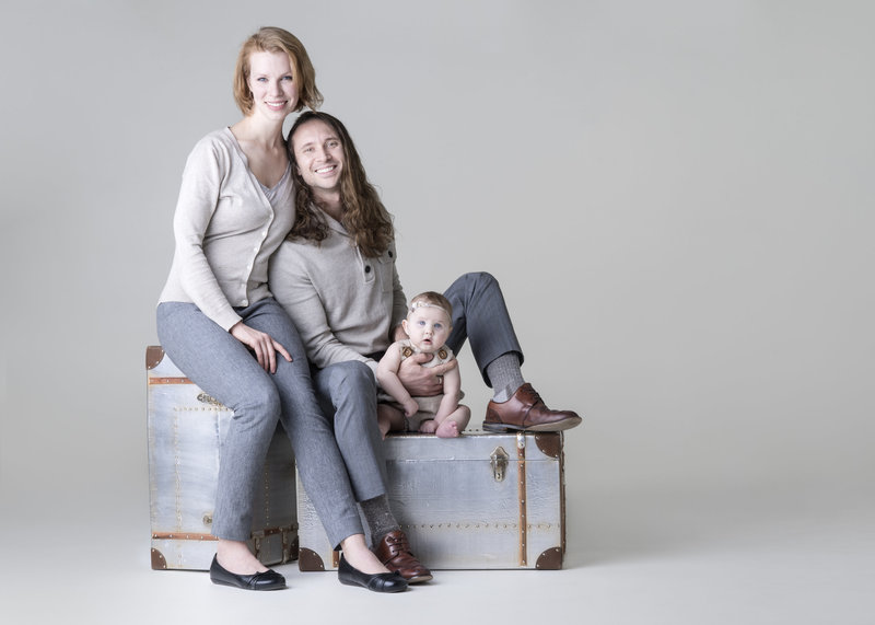 Family professional portrait photography  studio  in Bend OR