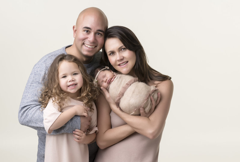 Family professional portrait photography  studio  in Bend OR